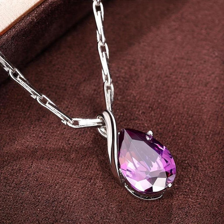 Necklace "Verena" with Amethyst
