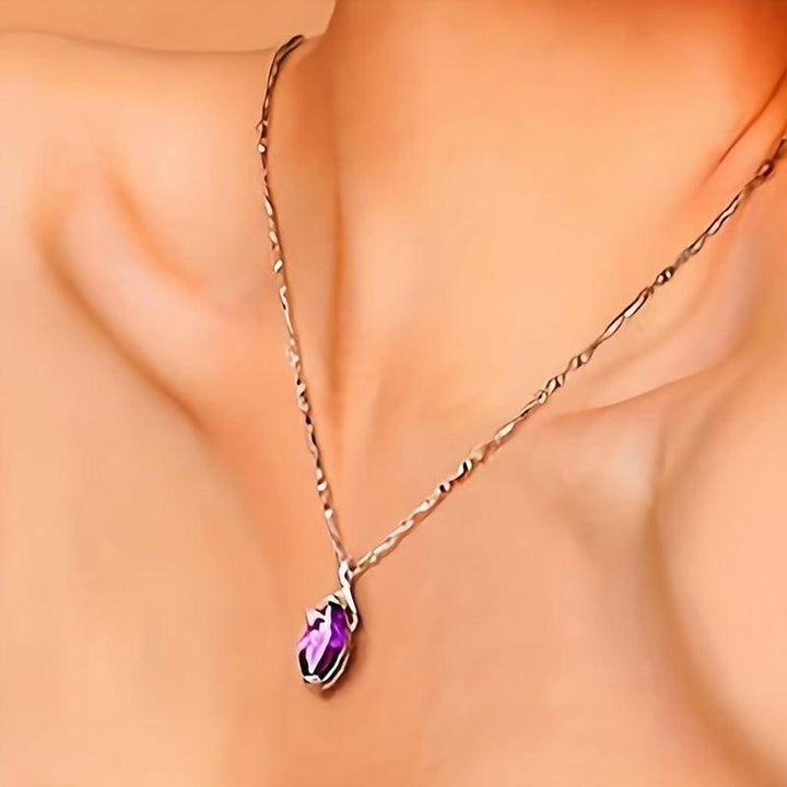 Necklace "Verena" with Amethyst