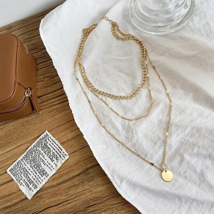 Gold and White Gold Necklace