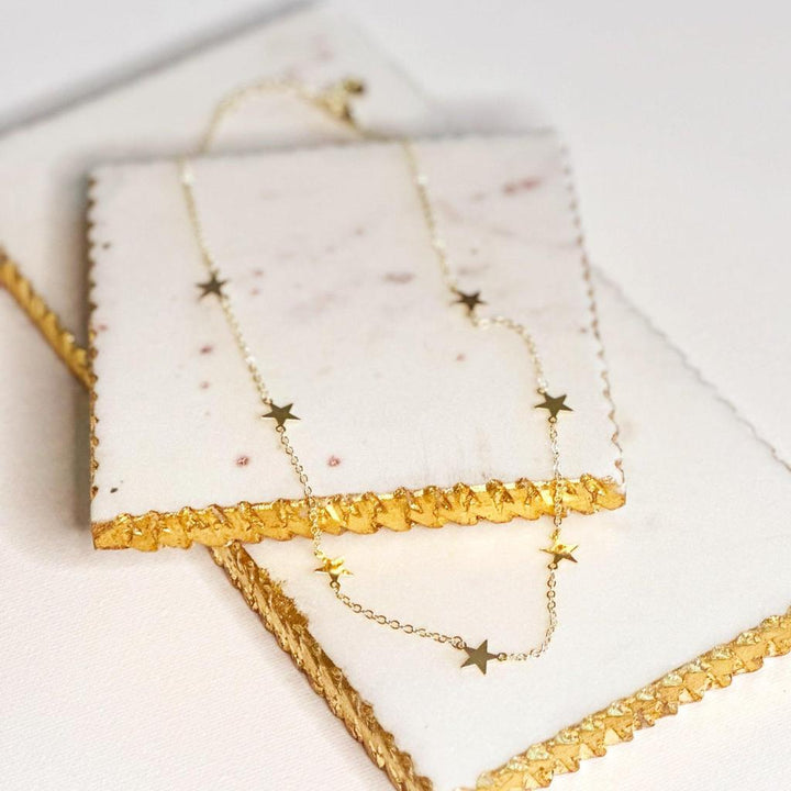 Necklace with Pendant "Thin Star"