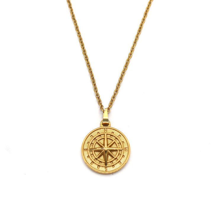 Necklace with Compass Pendant
