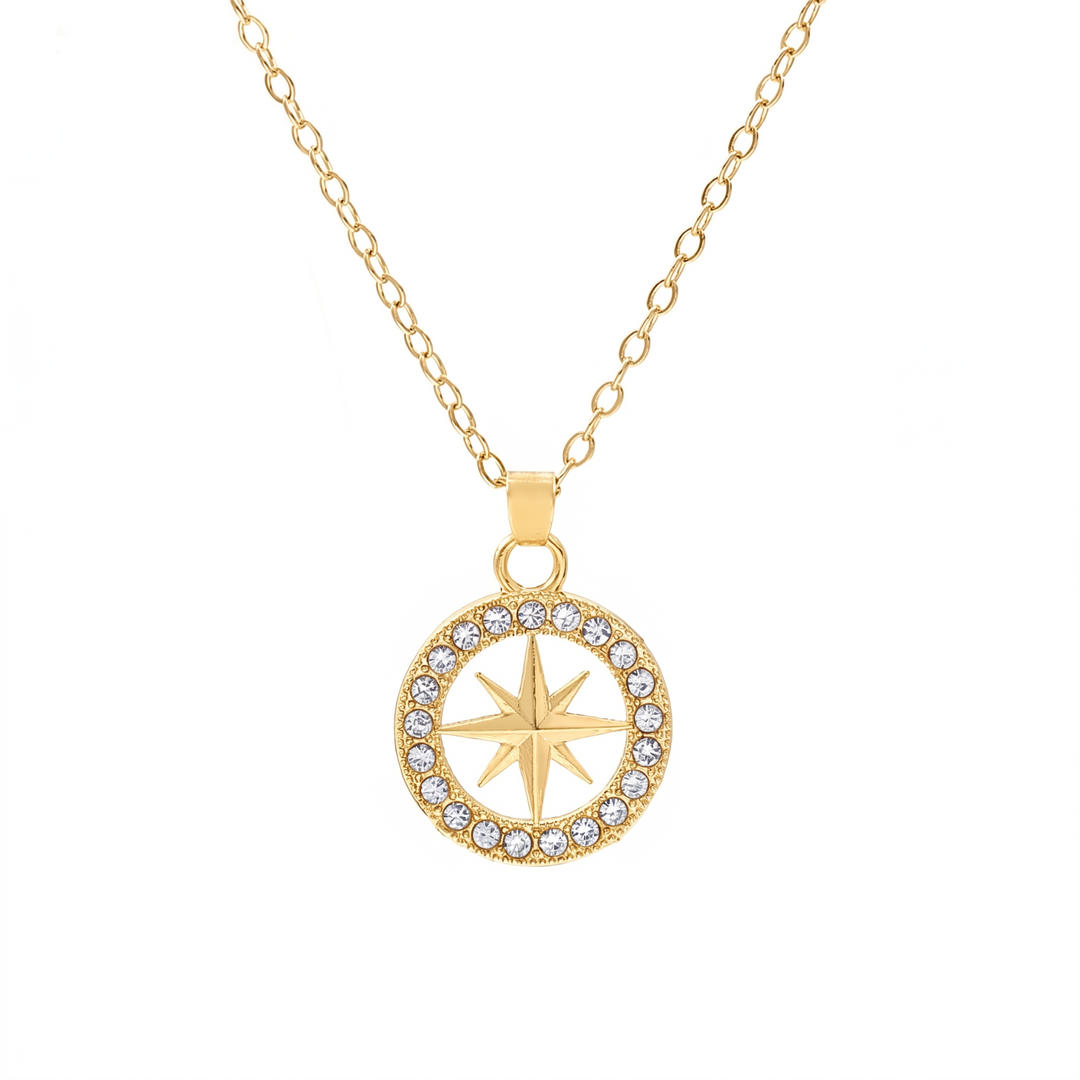 Necklace with North Star Pendant