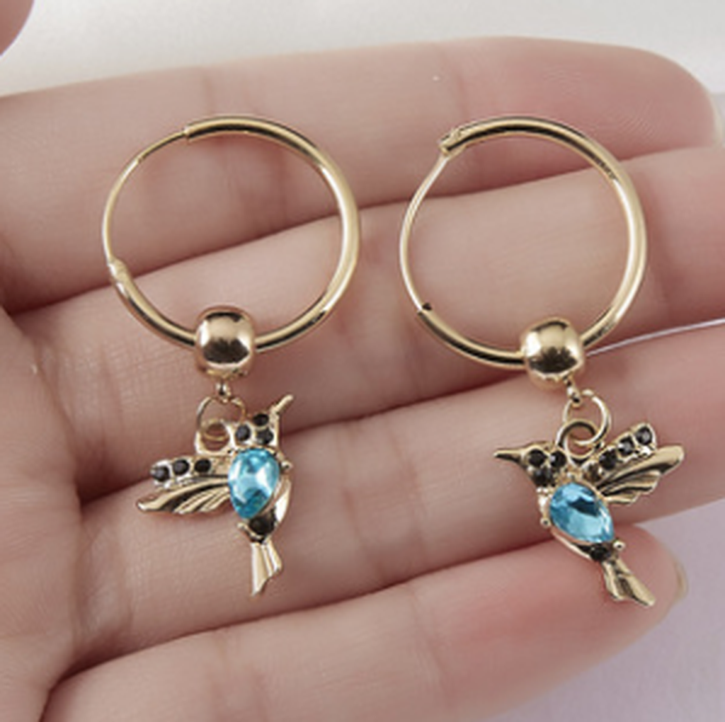 Necklace and Earrings Chameleon