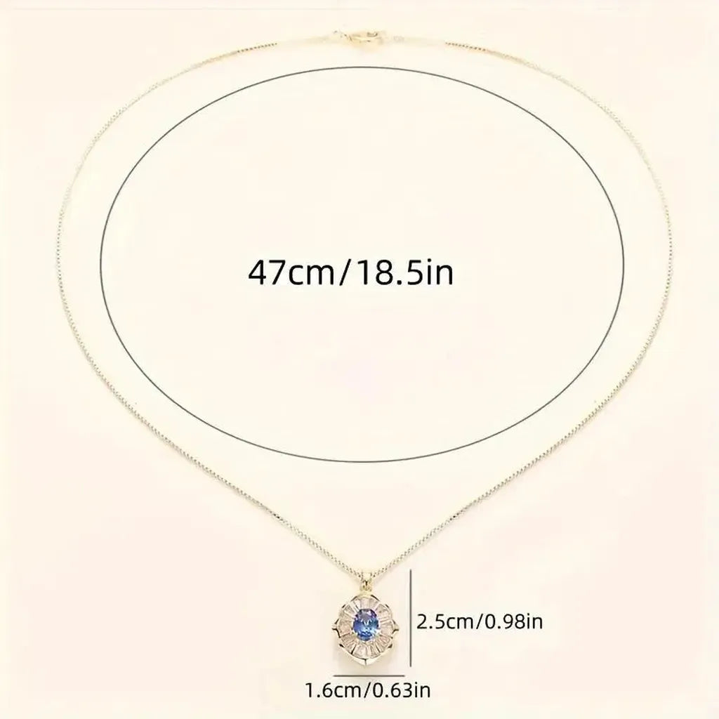 Kavella Noctazure Necklace | Gold