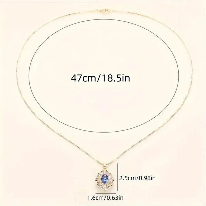 Kavella Noctazure Necklace | Gold