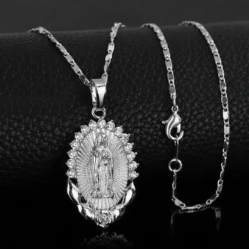 Necklace with Medal of the Virgin Mary