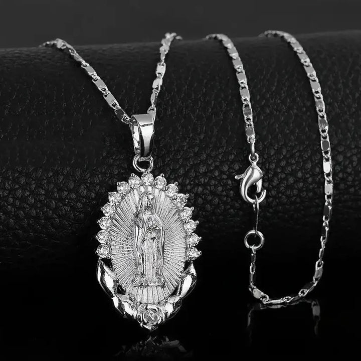 Necklace with Medal of the Virgin Mary