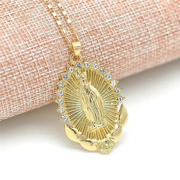 Necklace with Medal of the Virgin Mary