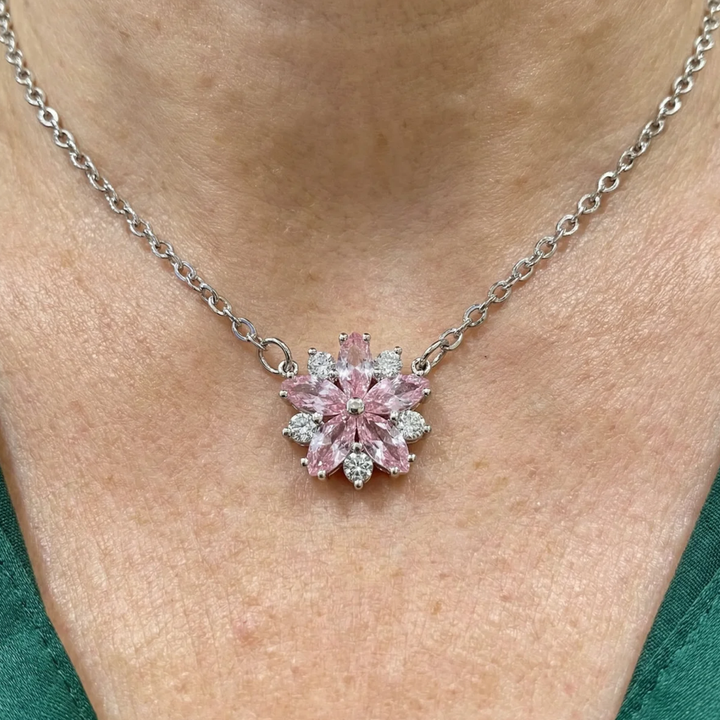 Cherry Blossom Necklace | Gold