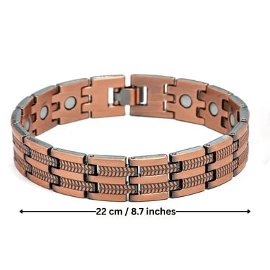 Delaney Copper Bracelet with Studs