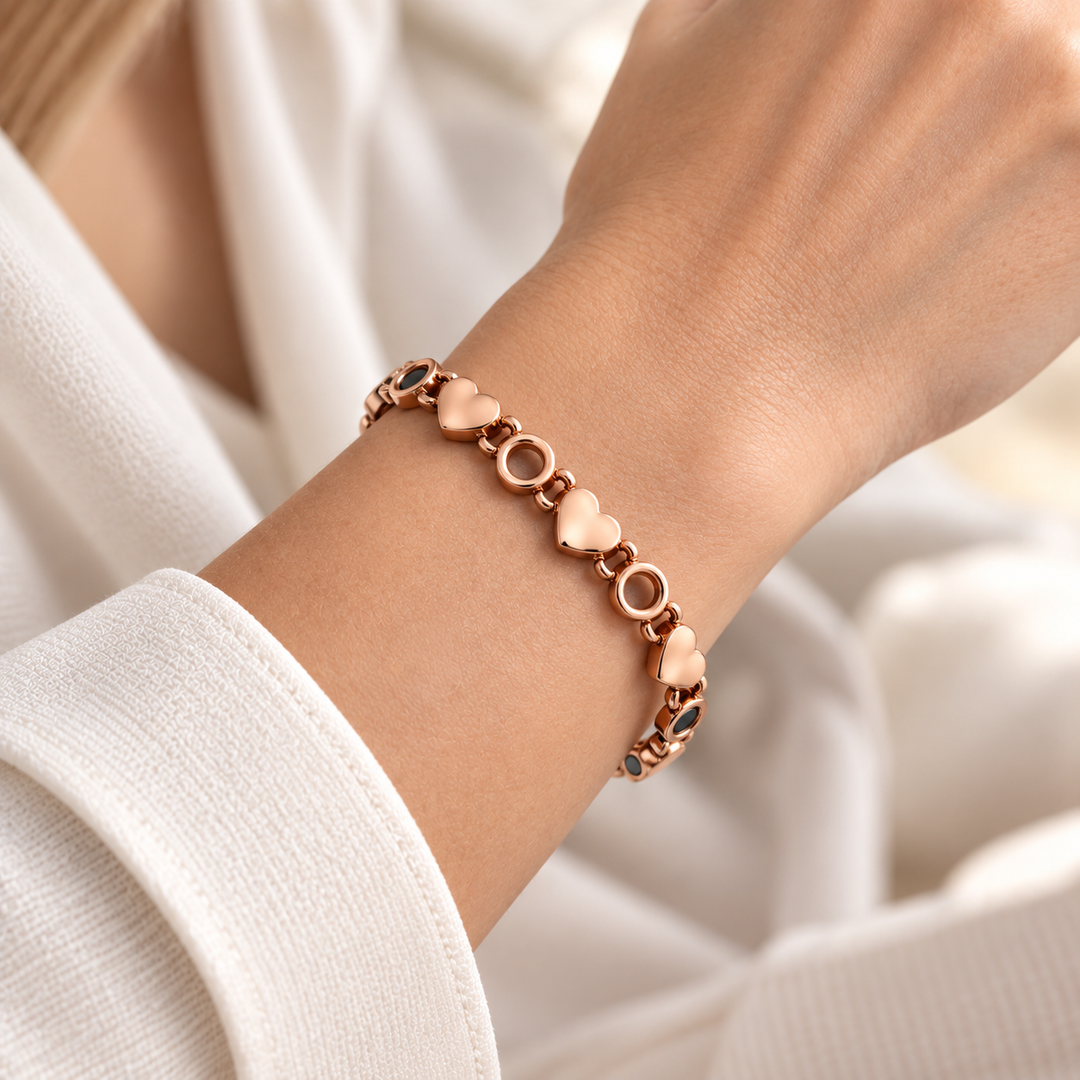 Copper Bracelet Eternal Heart