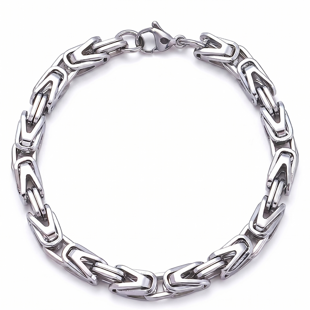 Lucian Bracelet with Crown Links