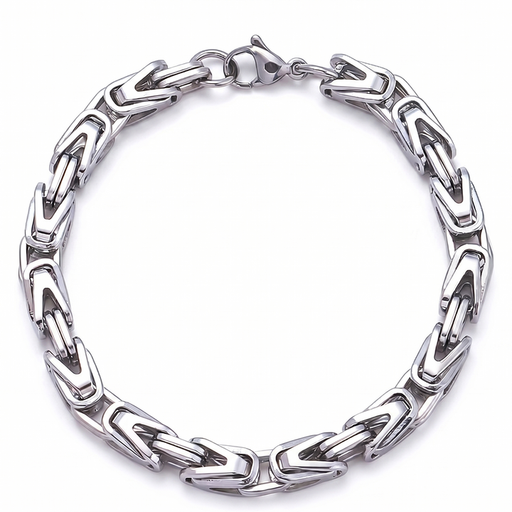 Lucian Bracelet with Crown Links
