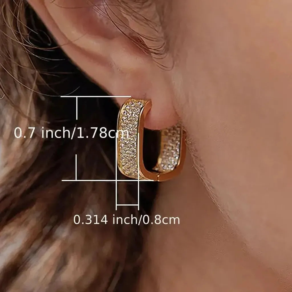Luxurious Crystal Earrings