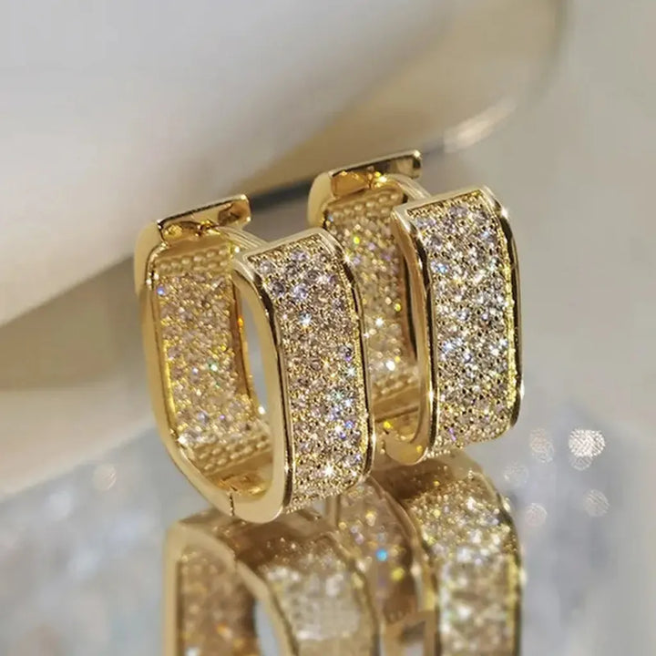Luxurious Crystal Earrings