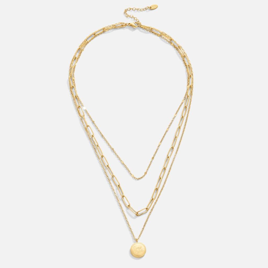 Multi-layered Coin Necklace "Janie"