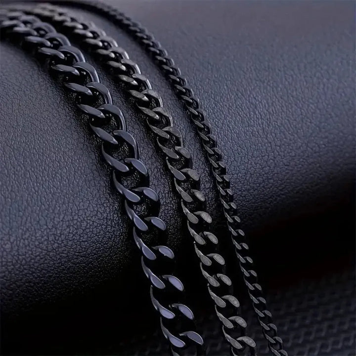 Minimalist Necklace with Curb Chain for Men