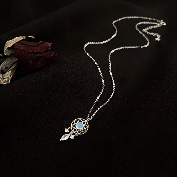 Moonstone Necklace Dreamcatcher