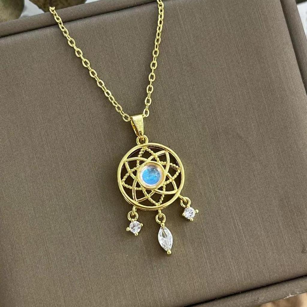 Moonstone Necklace Dreamcatcher