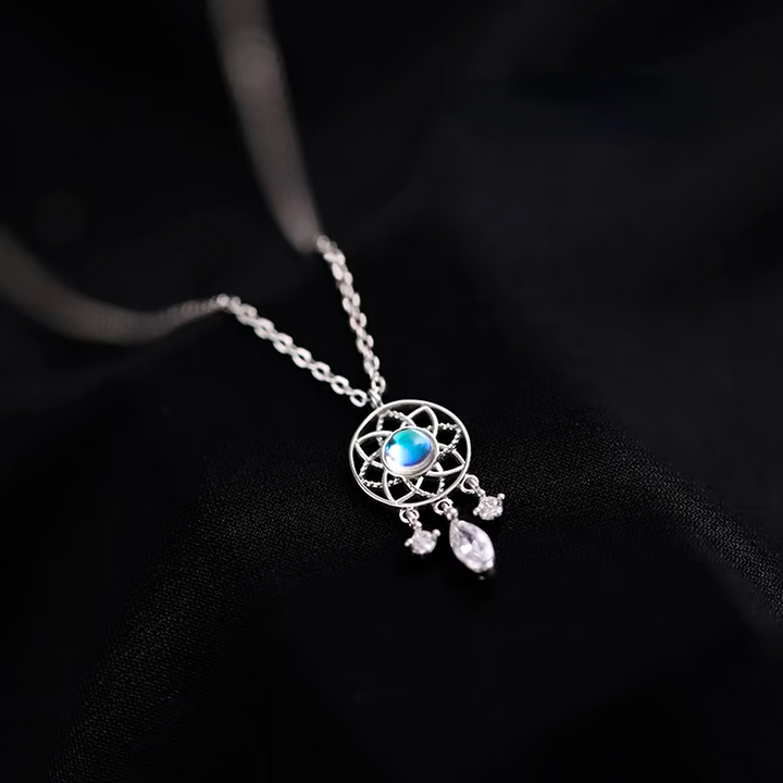 Moonstone Necklace Dreamcatcher