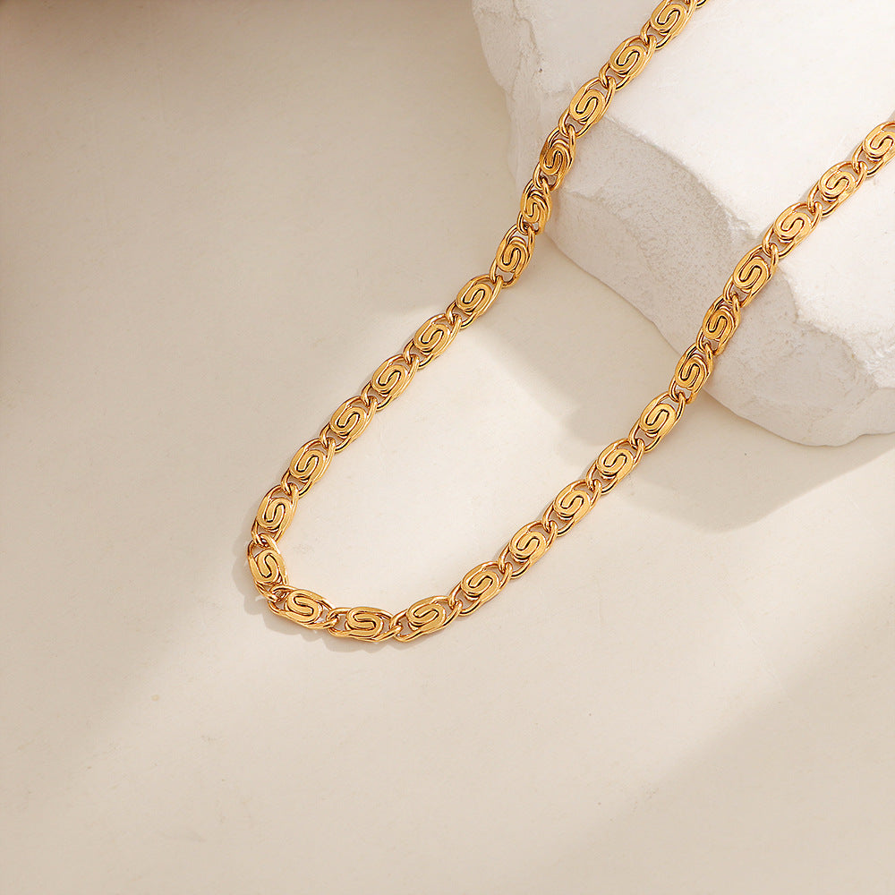 Nusa Braided Chain Necklace