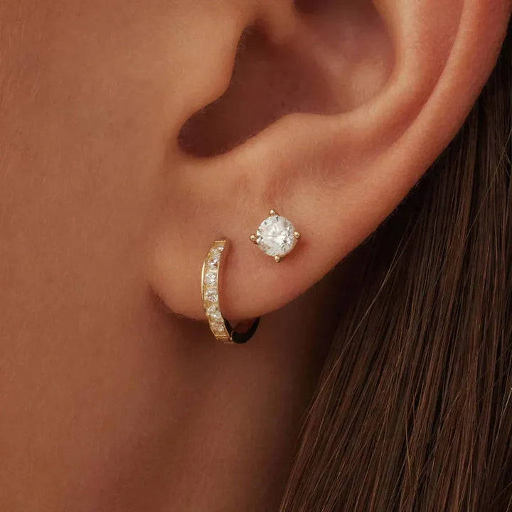 Earring Set "Dara Brilliant" with Stones