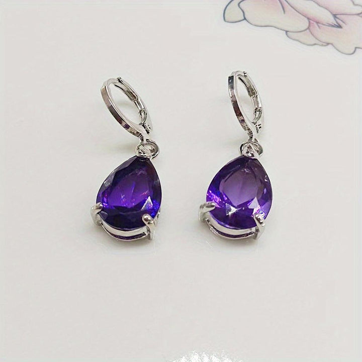 Earrings Tania Amethyst