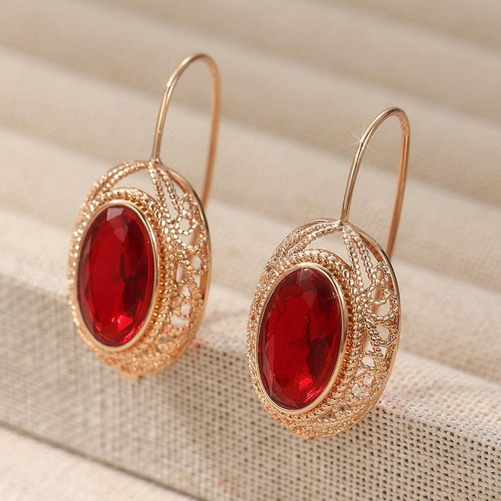 Thalessia Earrings in Rose Gold