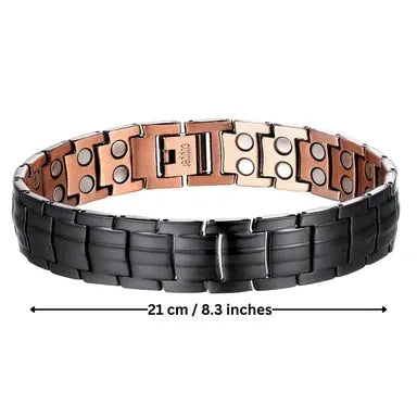 Onyx-Copper Bracelet Everett