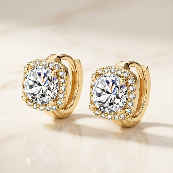 Quadratic Elegance Earrings