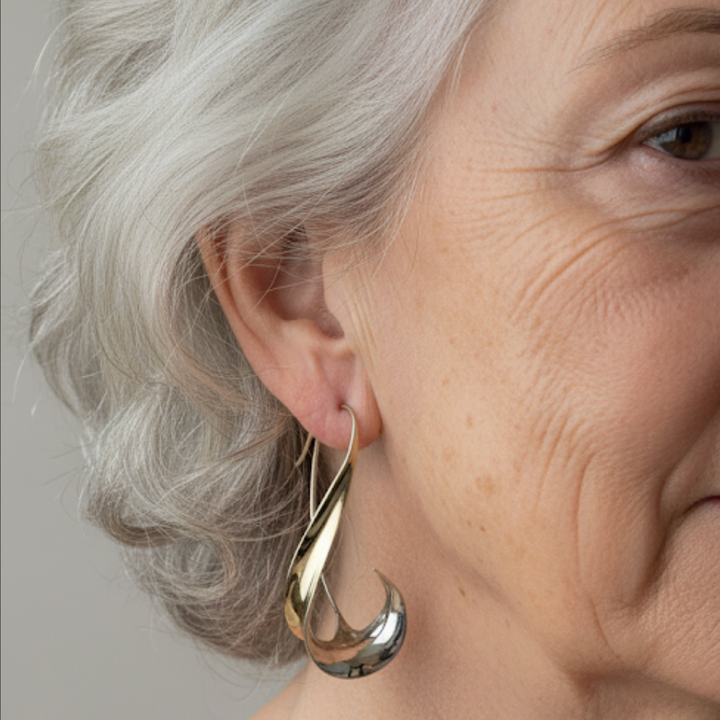 Retro Gold Earrings