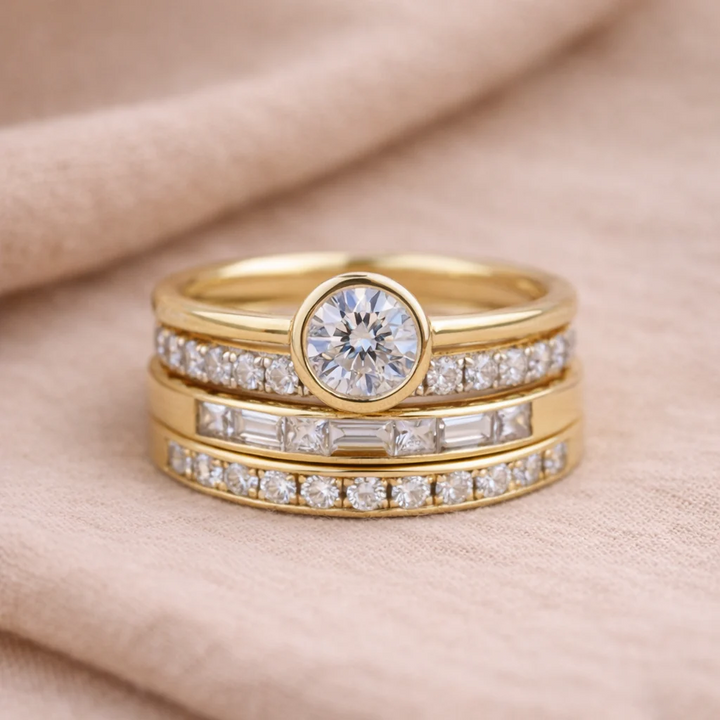 Retro Ring Set