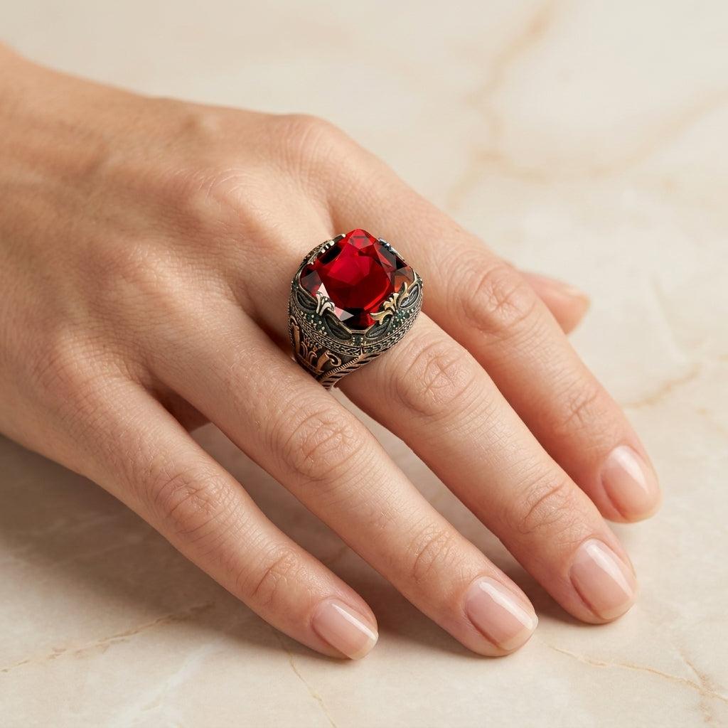 Clara Ring in Mixed Gold
