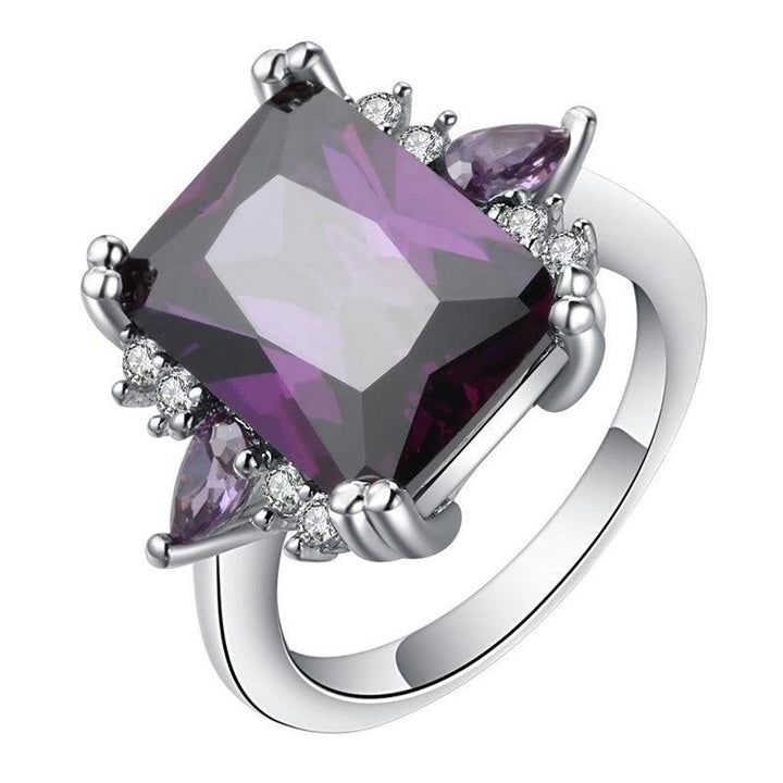 Franziska Ring with Amethyst