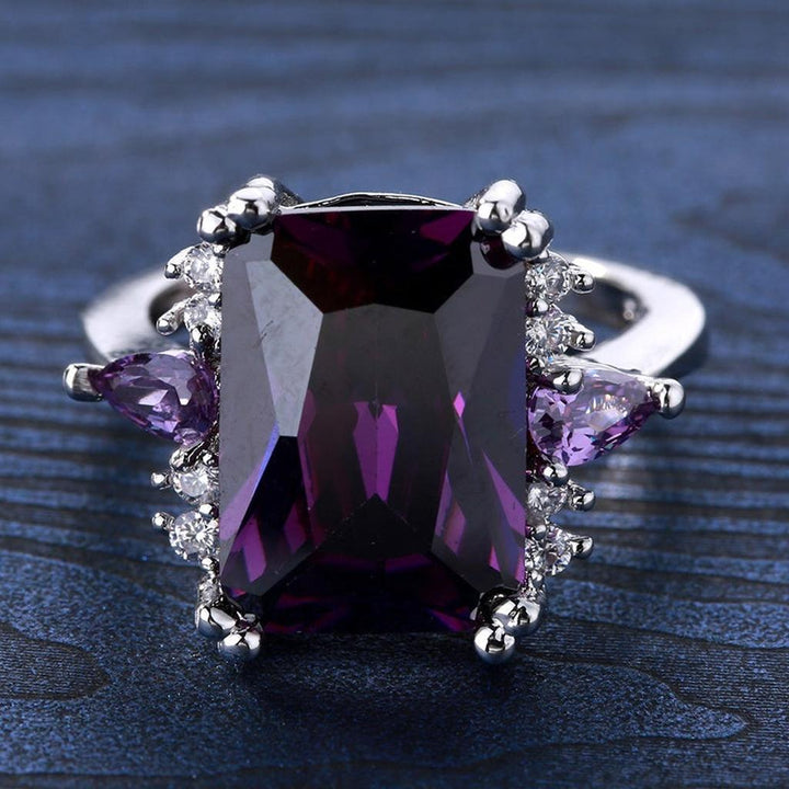 Franziska Ring with Amethyst