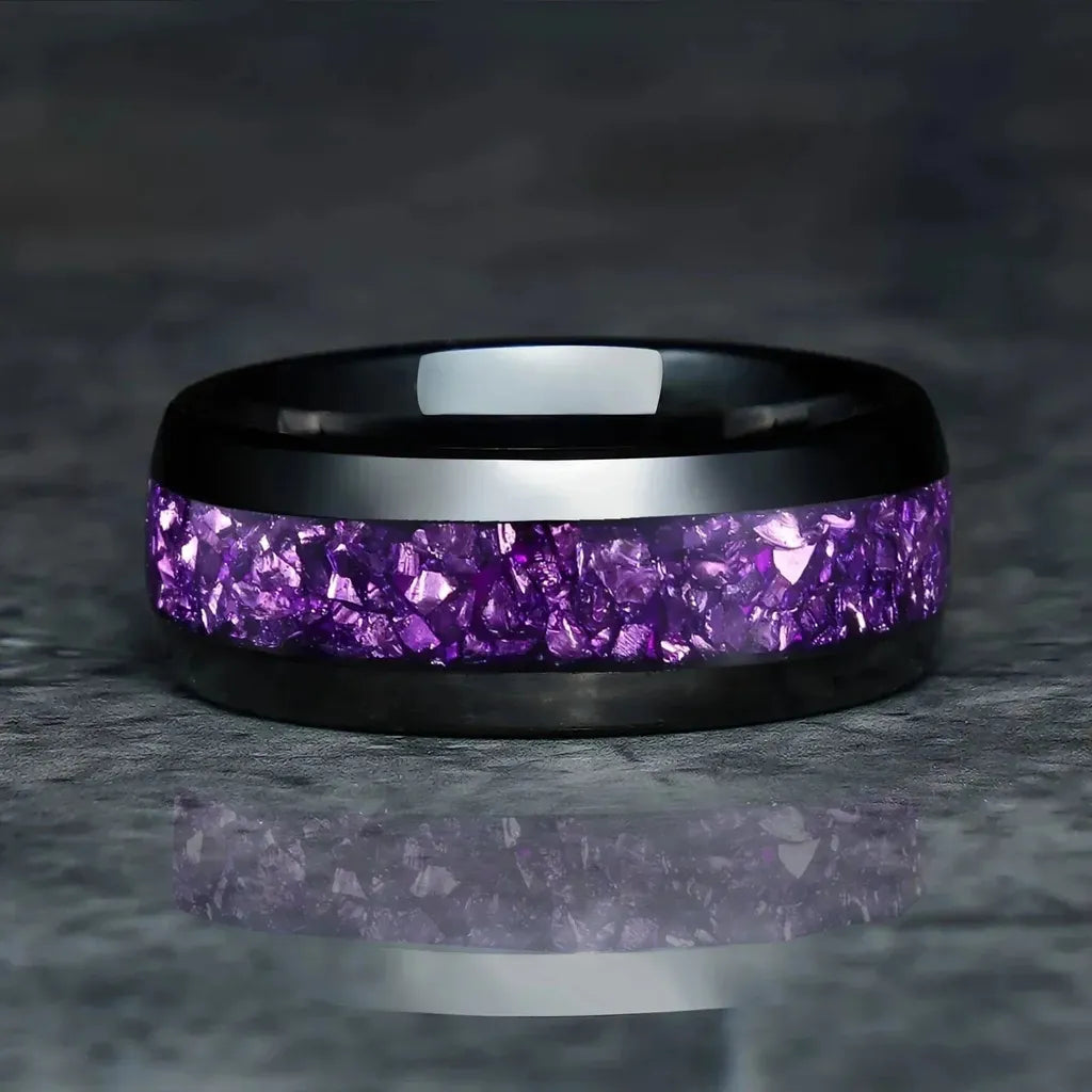Joanna Ring with Amethyst
