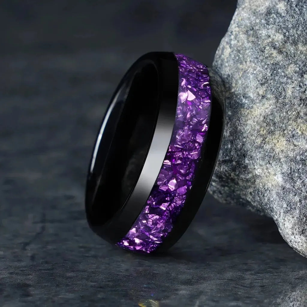 Joanna Ring with Amethyst