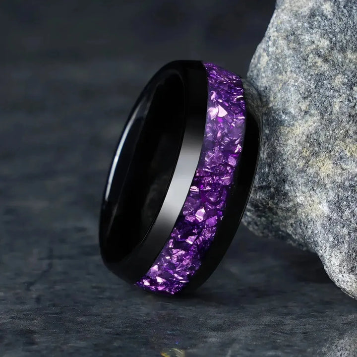 Joanna Ring with Amethyst