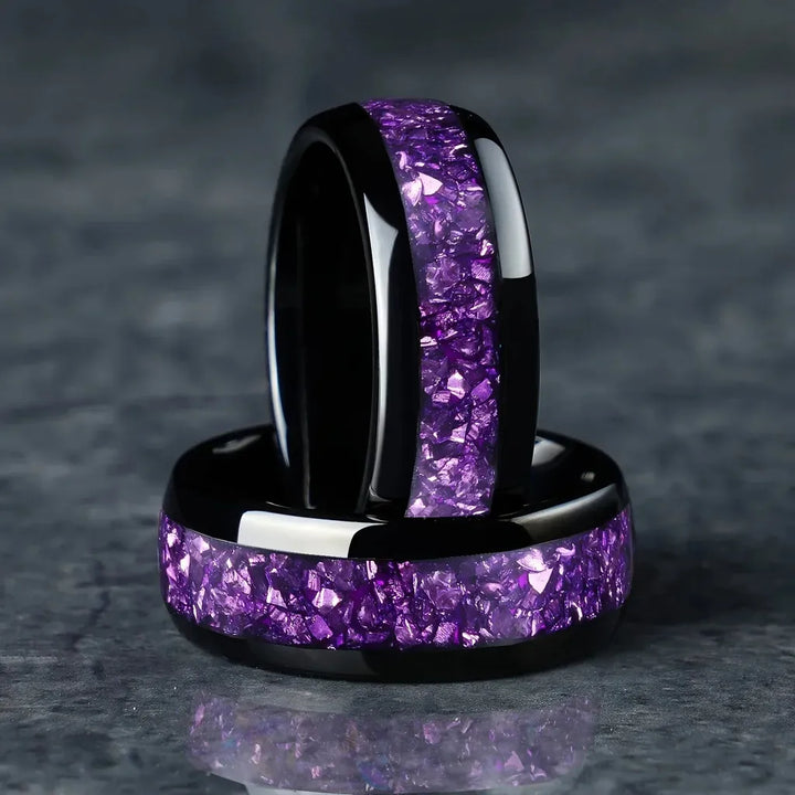Joanna Ring with Amethyst