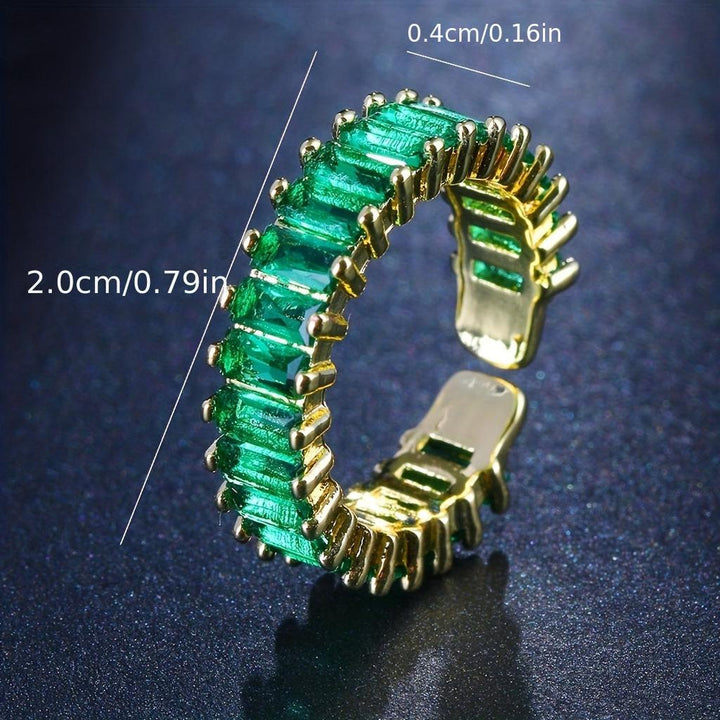 Emerald and Gold Ring