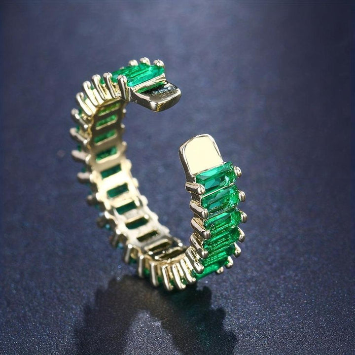 Emerald and Gold Ring