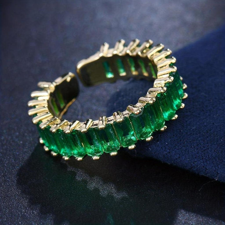 Emerald and Gold Ring