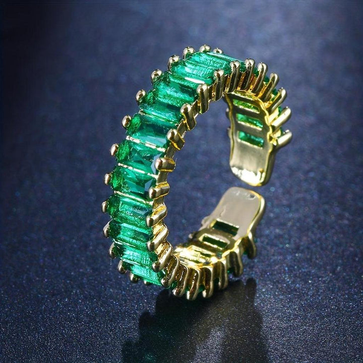 Emerald and Gold Ring