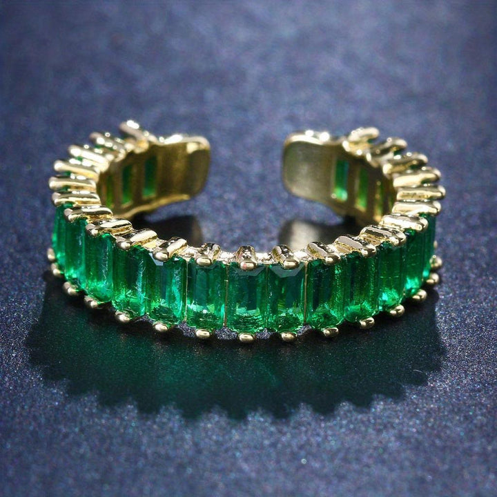Emerald and Gold Ring