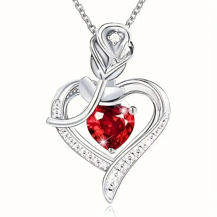 Rosira Emberveil Necklace | White Gold