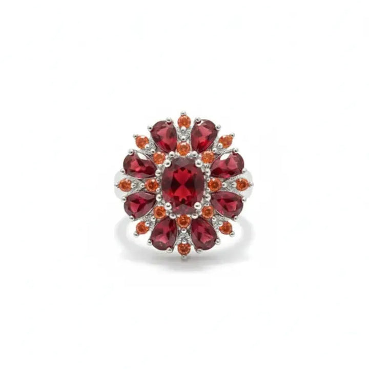 Scarlet Flower Ring | Gold