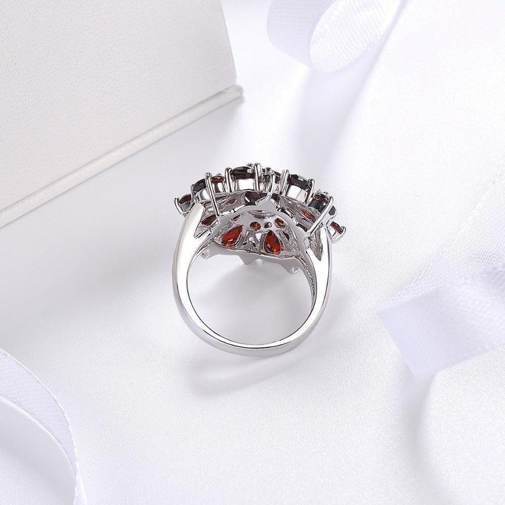 Scarlet Flower Ring | Gold