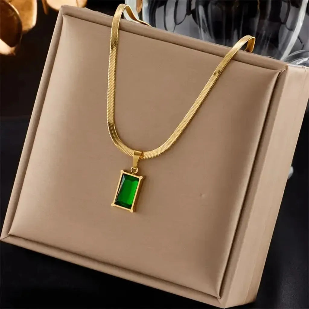 Jewellery Set Lina in Green