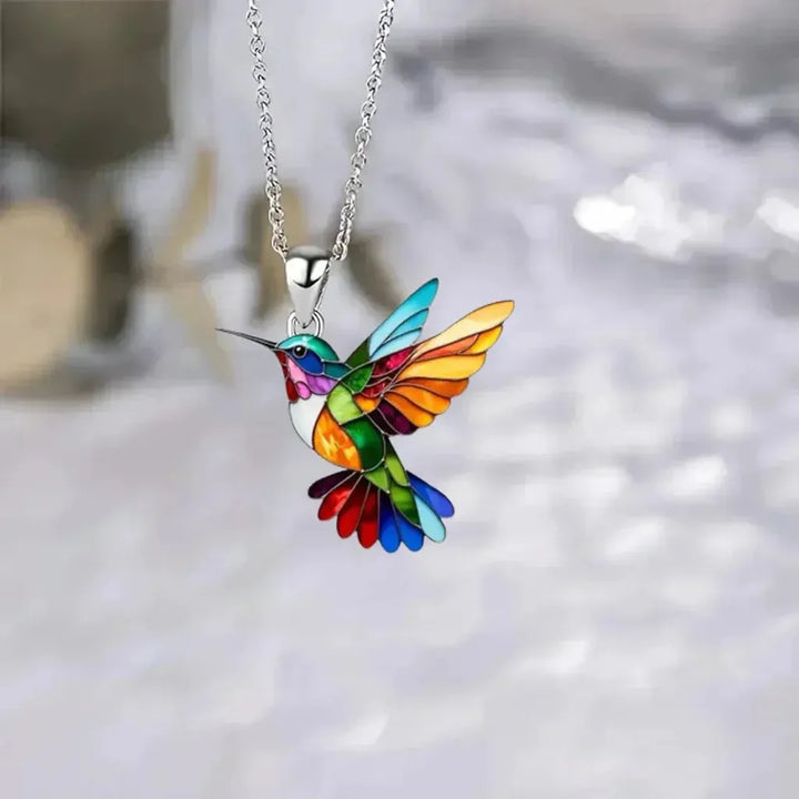 Beautiful necklace with swallow and earrings as a gift, limited time offer