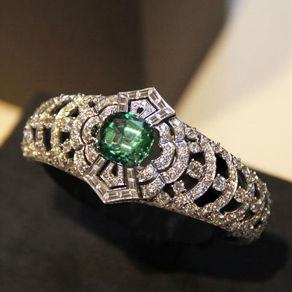 Emerald Art Deco Ring